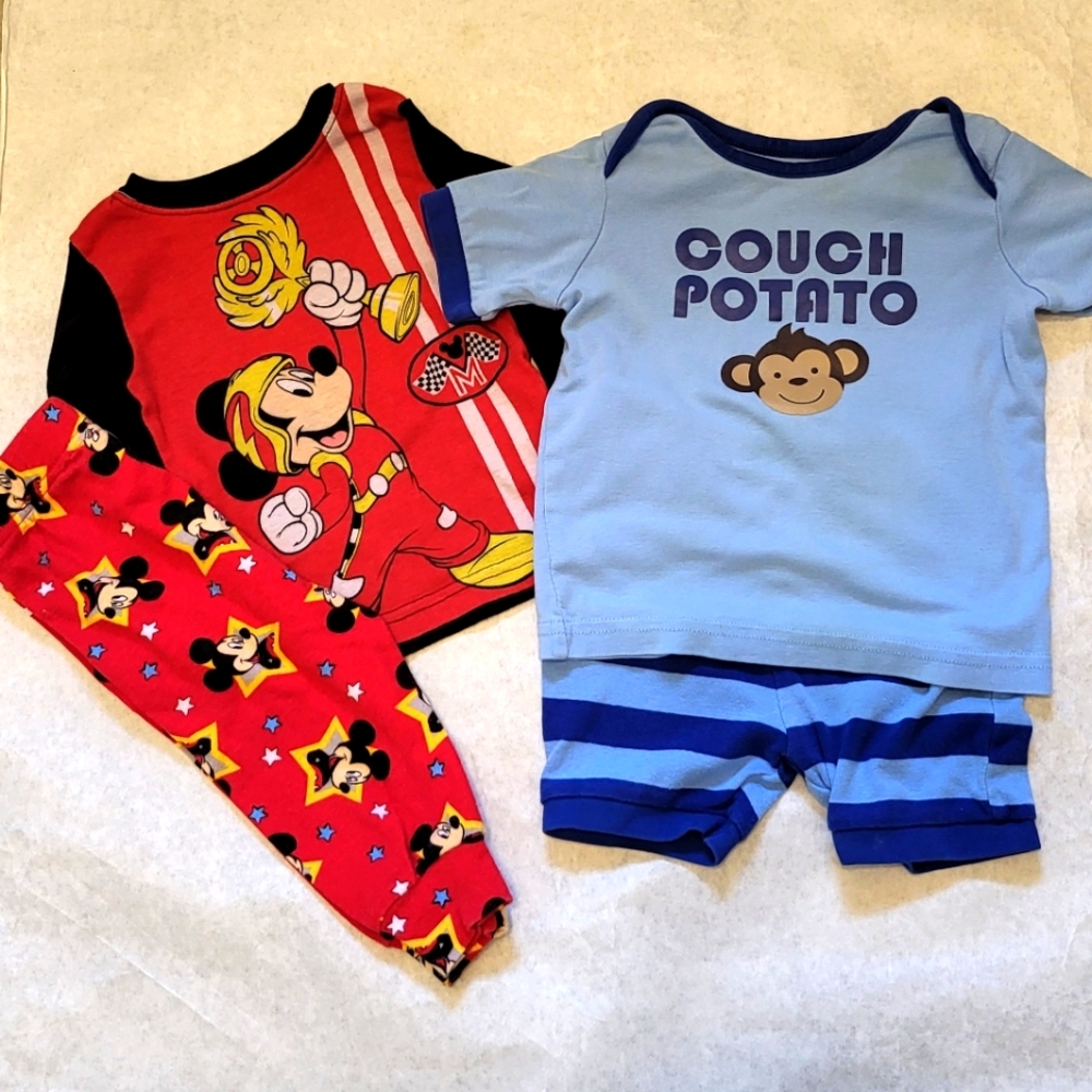 Two pajama sets